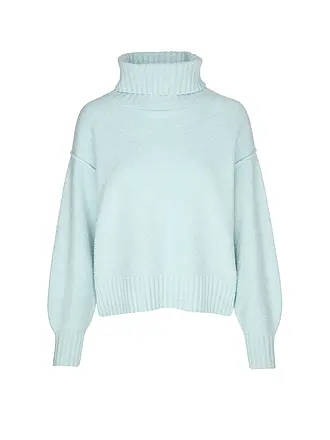 S.OLIVER | Jersey de cuello alto | hellblau